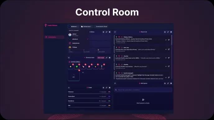 Lumia Stream Control Room
